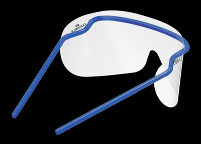 Produktbild von Durable 343507, Sicherheitsbrille, Blau, Kunststoff, 135 mm, 70 mm, 170 mm