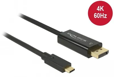 Produktbild von Delock Externer Videoadapter - USB-C - DisplayPort