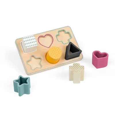 Obrázok produktu pre Bigjigs Toys Vkládací puzzle Tvary