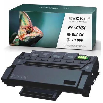 Immagine prodotto di Cartucce compatibili Evoke per stampante Pantum PA-310X PA310X, colore nero, resa di 10.000 pagine, compatibili con i modelli P3205, P3225, P3405, P3100, P3200, P3500, P3502