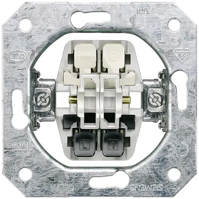Zdjęcie produktu dla Siemens 5TA2114, Przyciskany przełącznik, Wielobarwny, 10 A, 70 mm, 70 mm, 66 g