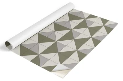 Obrázok produktu pre Fólia na nábytok Tulup – samolepiaca fólia na nábytok – samolepiaca fólia 100 x 50 cm – fólia na skriňu – fólia na nábytok – fólia do kuchyne – vodovzdorná – umývateľná – samolepiaca – bez vzduchových bublín – trojuholníková mozaika