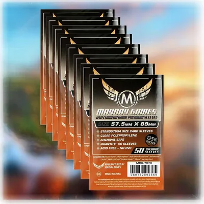 Produktbild von Mayday Premium Sleeves Hüllen 7078 Vorteilspack für Erde