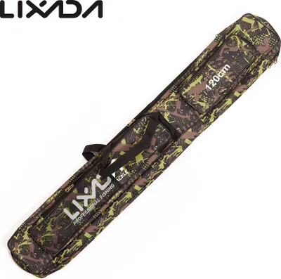 Zdjęcie produktu dla Torba wędkarska Lixada Double Layer – torba na wędki o dużej pojemności, 120/150 cm
