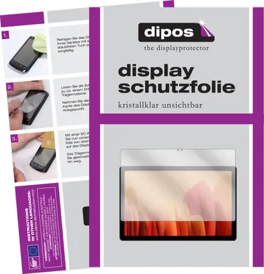 Produktbild von 2x ochranná fólia pre Samsung Tab A7 WiFi clear screen protector film ochrana displeja dipos