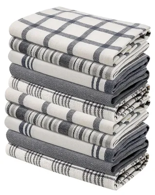 Obrázek produktu pro Elzusha – Sada 10 kusů utěrek – 100% bavlna – Velmi savé – 45 x 70 cm