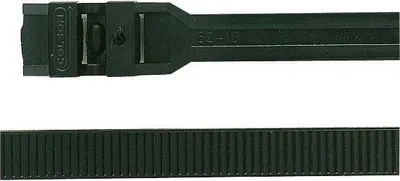 Image de Collier serre-câble noir 194 x 7,6 x 45 20