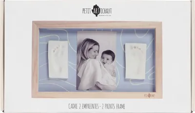 Immagine prodotto di PETIT ARTICHAUT Babyabdruck Fotorahmen "Blue Abstrait" 617032 3700552370756