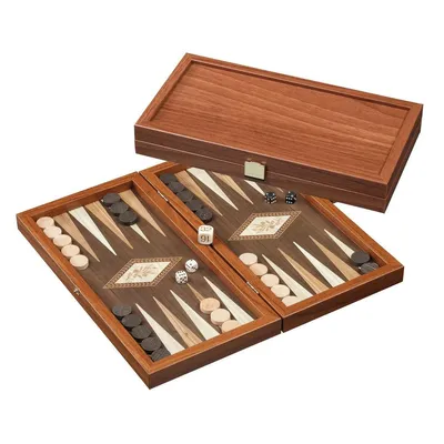 Produktbild von Backgammon Kythira, klein – Gesellschaftsspiel ab 6 Jahren
