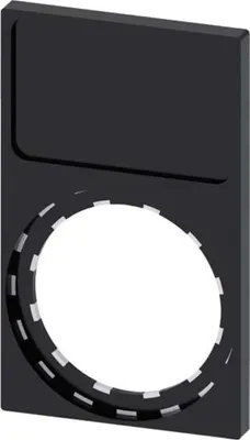 Zdjęcie produktu dla Siemens 3SU1900-0AP10-0AA0 3SU19000AP100AA0 Bezeichnungsschild 10 St., 49,8 mm, 2 g, 50 mm, 28 mm, 2 mm