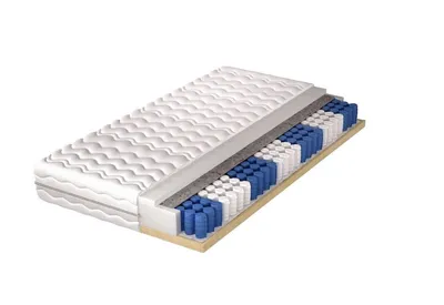 Obrázek produktu pro Komfortní matrace na dřevěném rámu Hasan 140 x 200