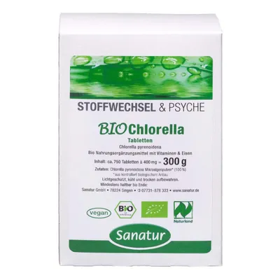 Immagine prodotto di Clorella biologica - 750 compresse 300g