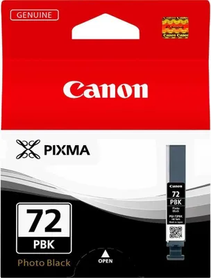 Produktbild von Canon PGI-72PBK Tinte Foto-Schwarz, Standardertrag, Foto schwarz, Tinte auf Farbstoffbasis, 1 Stück(e), 510 Seiten