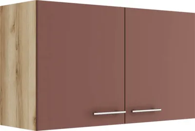 Produktbild von Optifit Hängeschrank Bari407 BxTxH 100 x 34,6 x 57,6 cm rostrot matt zerlegt KUBA O106-9+
