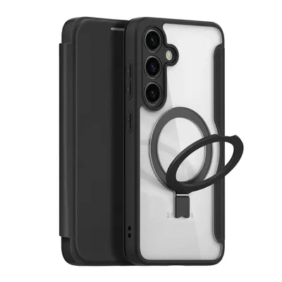 Image de Dux Ducis Skin X Pro Case With Magnetic Ring / Stand For Samsung S24 - Black