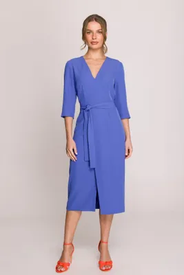 Produktbild von Stylove Midikleid für Frauen Danjusha S396 himmelblau M