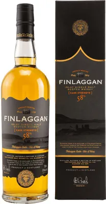 Produktbild von Finlaggan Cask Strength Small Batch Release 58% Vol. 0,7l in Geschenkbox