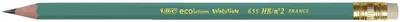 Immagine prodotto di BIC - Matita ECOlutions EVOLUTION 655, HB, con gomma, verde