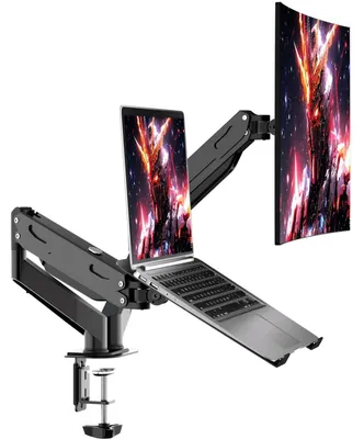 Obrázok produktu pre Držiak na monitor a notebook – pre monitory do 32 palcov a notebooky do 17 palcov