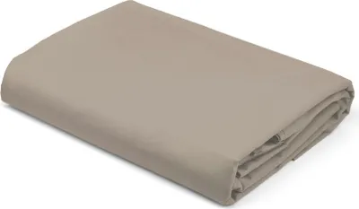 Obrázek produktu pro Detexpol Saténové prostěradlo s gumou 220x200 béžovo-hnědé jednobarevné Pure