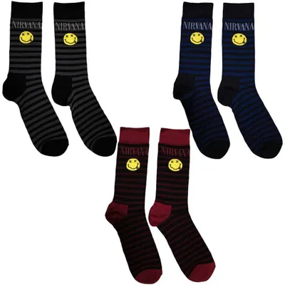 Produktbild von Nirvana Smile Stripes Multicolour 39-45 Socken