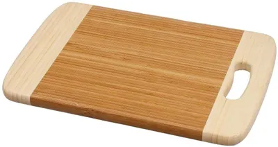 Produktbild von Schneidebrett aus 100% Bambusholz, nachhaltig und robust (30 x 20 cm)