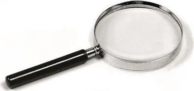 Image de Lebez 1122 loupe grossissante noire, acier inoxydable
