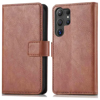 Obrázok produktu pre imoshion Luxe Bookcase pre Samsung Galaxy S25 Ultra - hnedý