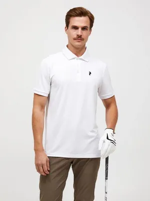 Image de PEAK PERFORMANCE, Polo pour hommes, modèle Vespar, couleur noire, taille L