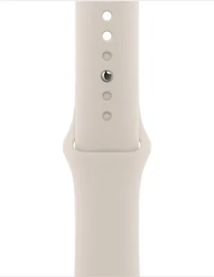 Produktbild von Apple Sport Band Apple Watch 38mm / 40mm / 41mm Starlight S/M