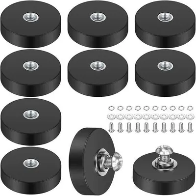 Obrázek produktu pro Neodymové magnety - silné gumové magnety - 10 kusů