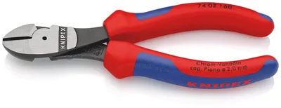 Produktbild von KNIPEX Kraft-Seitenschneider atramentiert 160 mm