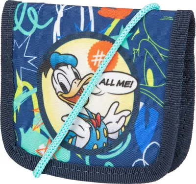Immagine prodotto di McNeill borsello da collo portafoglio Neck Pouch Donald Duck blu scuro