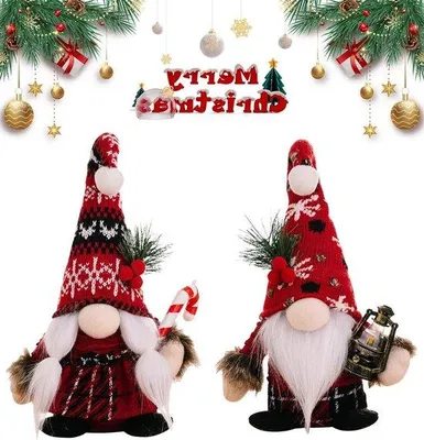 Produktbild von Miniaturkerstmann Pluche Huisornamenten.
