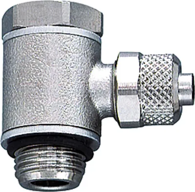 Produktbild von Riegler Winkel-Schwenkverschraubung, O-Ring, G 1/8 a., für Schlauch 5/3