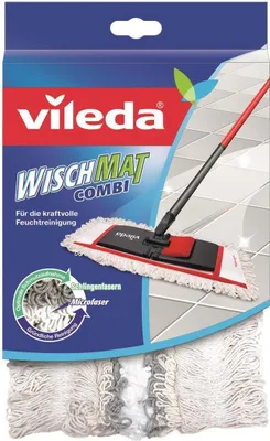 Product packaging for a Vileda mop.