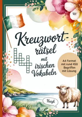 Produktbild von Kreuzworträtsel mit irischen Vokabeln