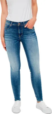 Produktbild von Vero Moda VMLUX - 10227600, Weiblich, Erwachsener, Blau, XS, Baumwolle, Elasthan, Nicht bleichen