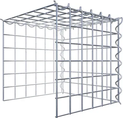 Produktbild von Anbaugabione Typ 4 30 cm x 30 cm x 30 cm (L x H x T), Maschenweite 5 cm x 5 cm, Spirale