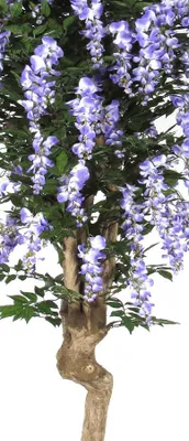 Produktbild von artplants.de Kunstbaum Blauregen ERLINA, Echtstamm, mit Blüten, lila, 175cm -  Italy - Unechter Blauregen