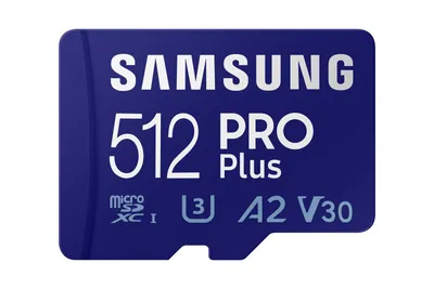 Obrázok produktu pre Samsung PRO Plus MB-MD512KB - Pamäťová karta Flash (vrátane adaptéra microSDXC na SD)