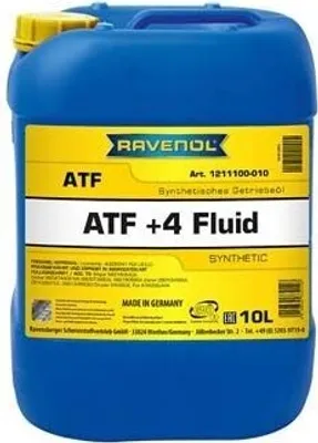 Produktbild von RAVENOL ATF+4 Automatikgetriebeöl Synthetiköl 10L 1211100-010-01-999 für JEEP GRAND CHEROKEE IV (WK, WK2) für FIAT Freemont (345) für CHRYSLER