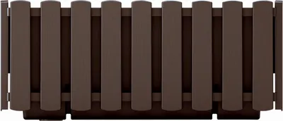 Produktbild von Prosperplast Balkonpflanzenhalter BOARDEE FENCE Braun 38 cm