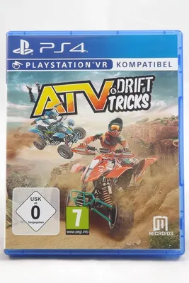 Produktbild von Microids ATV Drift and Tricks, E (Jeder), Virtual Reality (VR)-Headset erforderlich