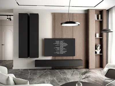 Productafbeelding van Wandmeubel FIGO 4, zwart