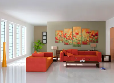 Produktbild von Akustikbild Blumen 200x100 cm Bilder Akustikschaum Hochleistungsschallabsorber Schallschutz Leinwand 5 tlg Wandbild Raumakustik Schalldämmung 030210-20