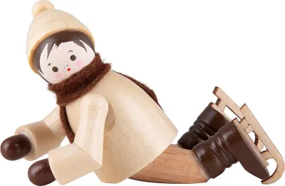 Productafbeelding van Romy Thiel, "Thiel-Figur" schaatskind gevallen - natuur (3,5 cm)