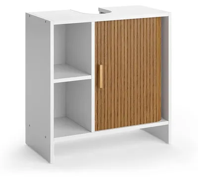 Immagine prodotto di Mobile sottolavabo per bagno Vicco Norea Rovere/Bianco 60 x 60 cm, Model 61373