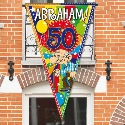 Produktbild von Abraham Party Wimpel 1 x 1,5m