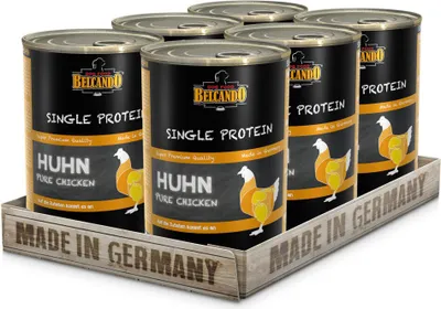 Produktbild von BELCANDO® Single Protein Huhn 6x 400g